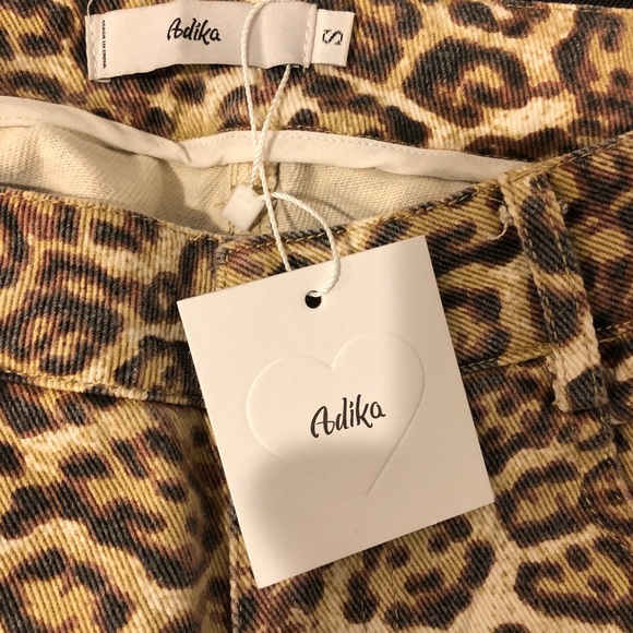 Leopard print jeans - Picture 2 of 4